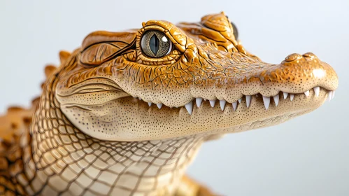 Alligator in Sharp Detail