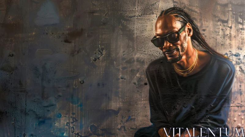 Snoop Dogg Art Portrait AI Image