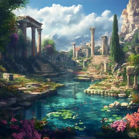 Ruins and Water