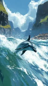 Majestic Dolphin in Natural Habitat