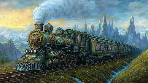 Antique Train Journey