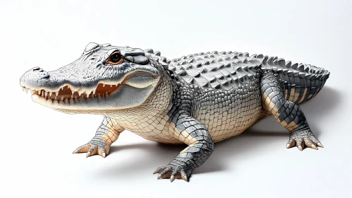 Textured Alligator Artwork