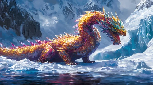 Dragon of the Frozen Peaks