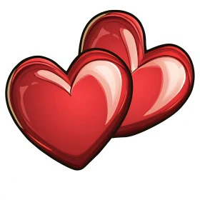 Linked Hearts - A Valentine's Day Icon