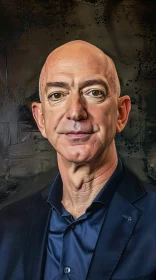 Jeff Bezos Business Portrait