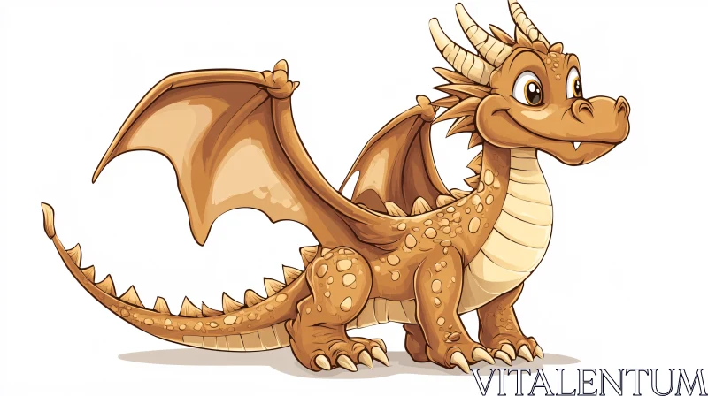 AI ART Whimsical Dragon Character Design