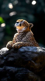 Cheetah Sunlit Elegance
