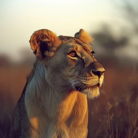 African Lioness