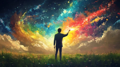 Colorful Sky Painting