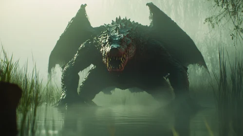 Swamp Dragon: A Creature of Legend