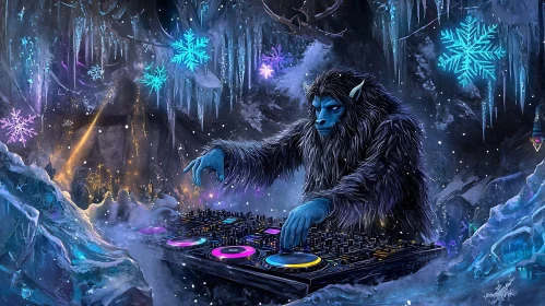 Abominable Snowman Mixing Music