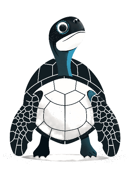 Stylized Turtle Illustration