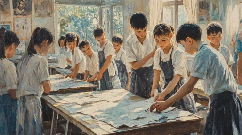 Children's Collaborative Learning in School