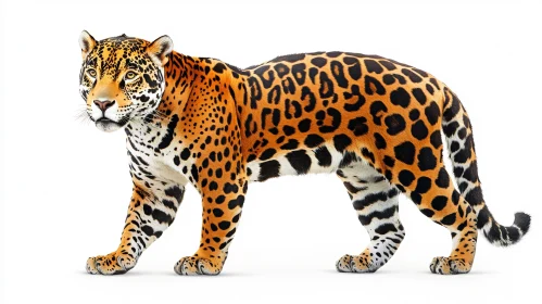 Leopard Gracefully Poised