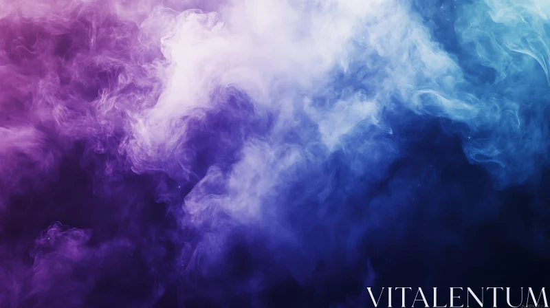AI ART Smoky Veil of Color