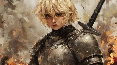 Female Knight in Shining Armor