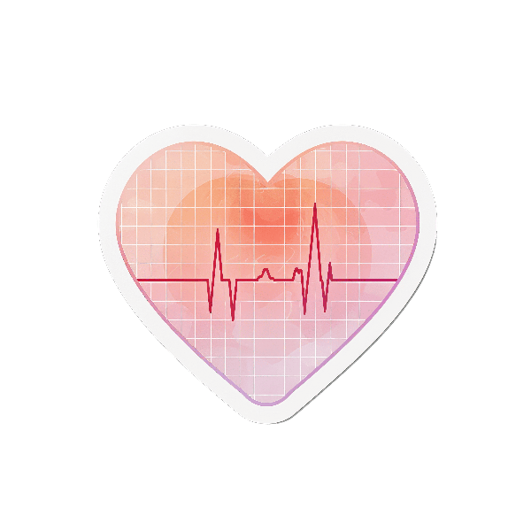 Heartbeat Graphic Art