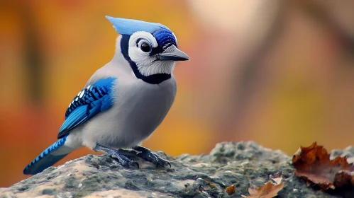 Autumn Bird Portrait