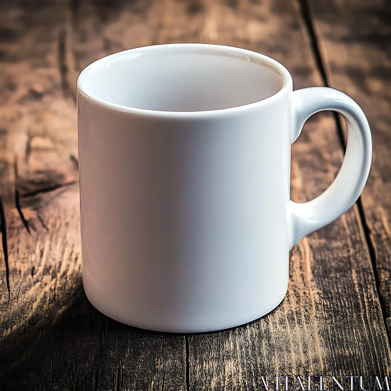 AI ART Minimalist Mug Still Life