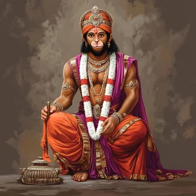 Hanuman, the Hindu God