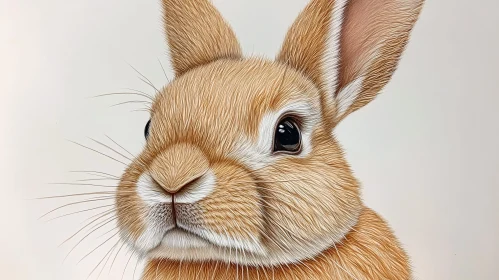 Charming Bunny with Soft Fur