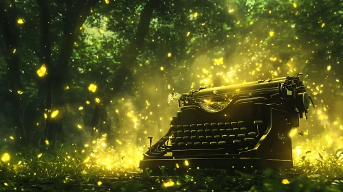 Forest Typewriter