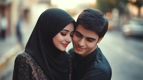 Intimate Portrait of a Young Couple