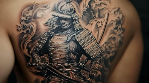 Samurai Warrior Tattoo Design