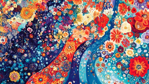 Colorful Flower Pattern