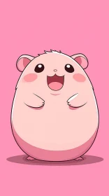 Cute Hamster Illustration