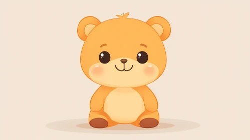 Cute Teddy Bear Art