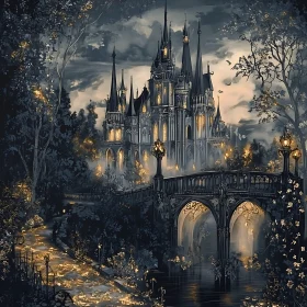 Fairytale Castle by the River