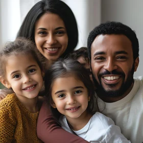 Family Portrait of Love and Laughter