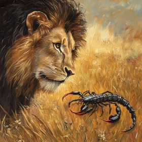 King of the Jungle Meets Scorpion
