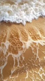 Tidal Patterns on the Beach