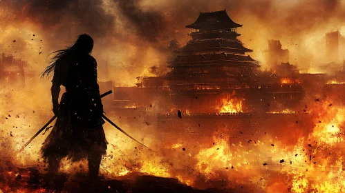Warrior Amidst Inferno
