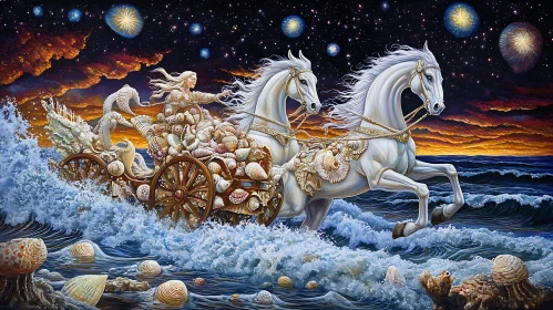 Ocean Queen's Seashell Chariot