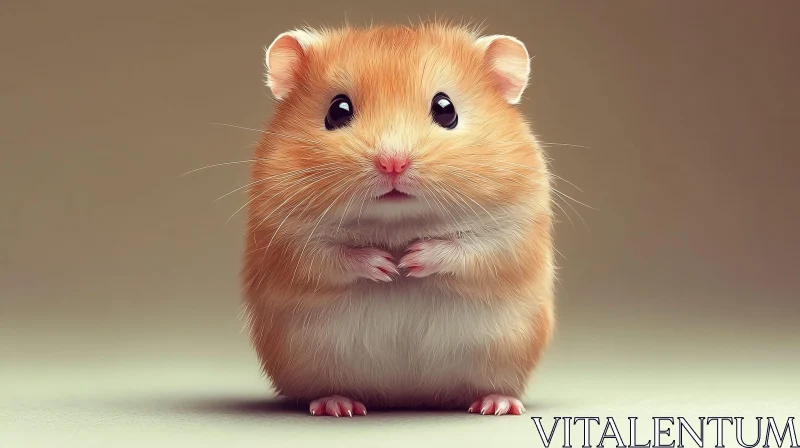 Charming Hamster with Expressive Eyes