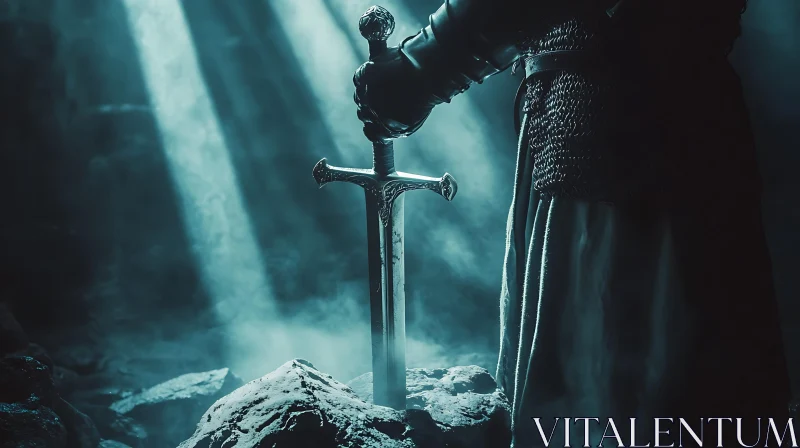 Medieval Knight with Sword