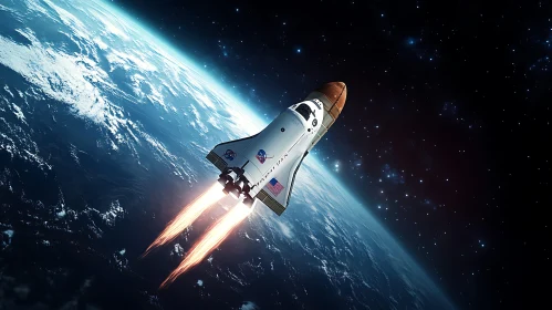 Space Shuttle Launch View