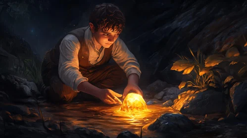 Magical Encounter by the Water
