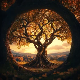 Autumnal Tree View