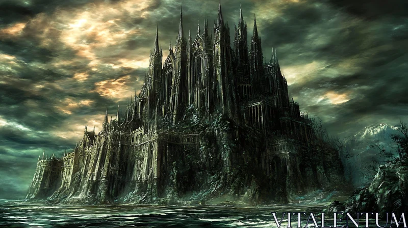 Dark Castle by the Sea