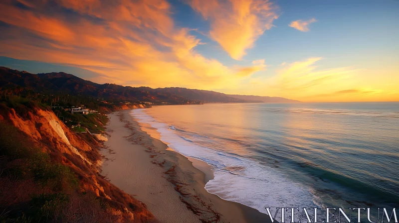 Coastal Sunset Serenity