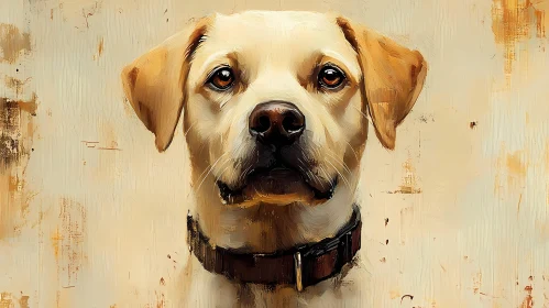 Graceful Canine Painting