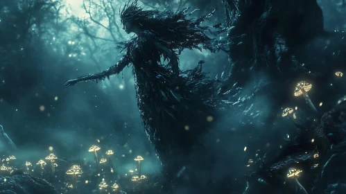 Mystic Forest Woman