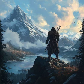 Mountain Warrior Landscape
