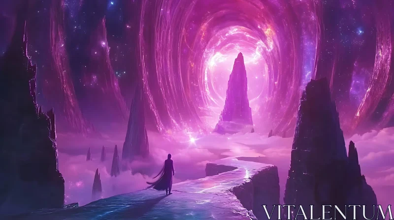 Magenta Portal to Another World