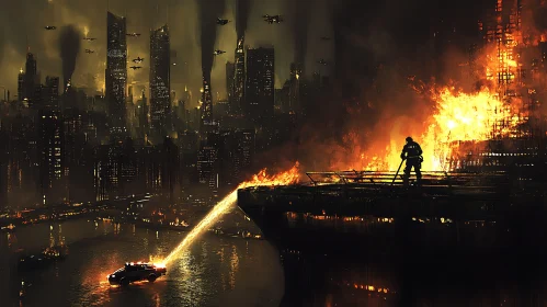 Burning City: A Firefighter's Stand
