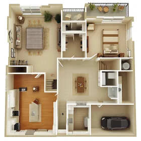 Architectural Floor Plan Visualization